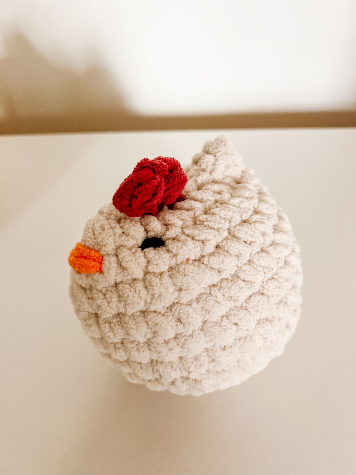 Crocheted Chicken Stuffie