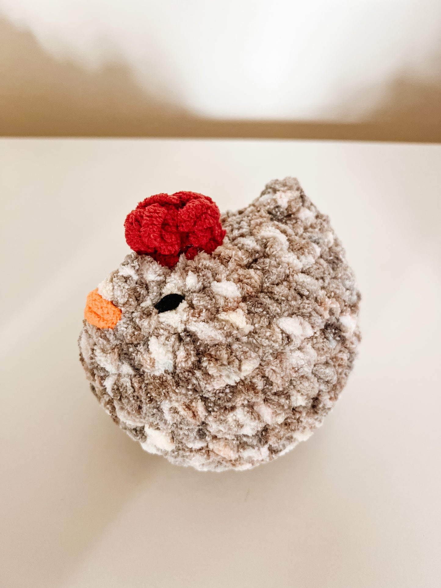 Crocheted Chicken Stuffie