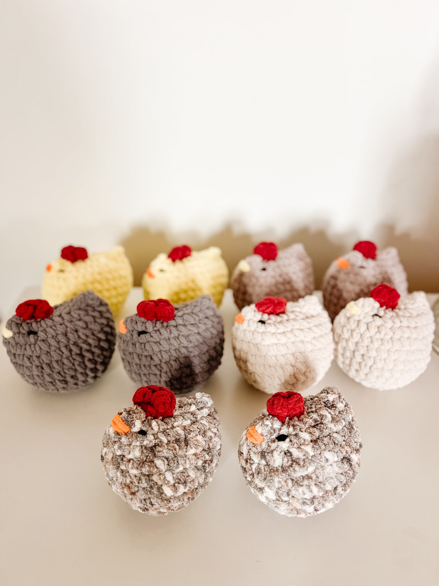 Crocheted Chicken Stuffie