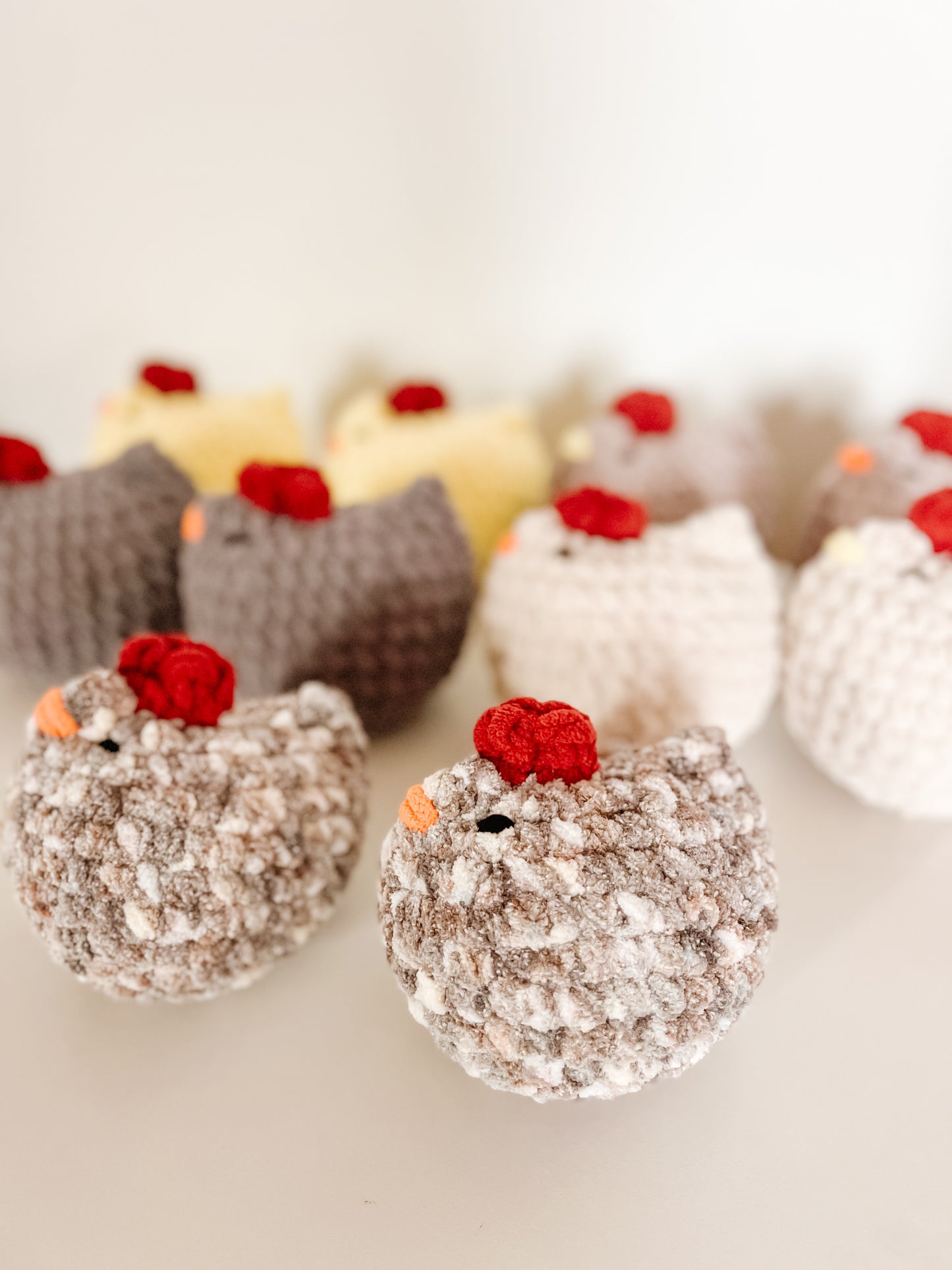 Crocheted Chicken Stuffie