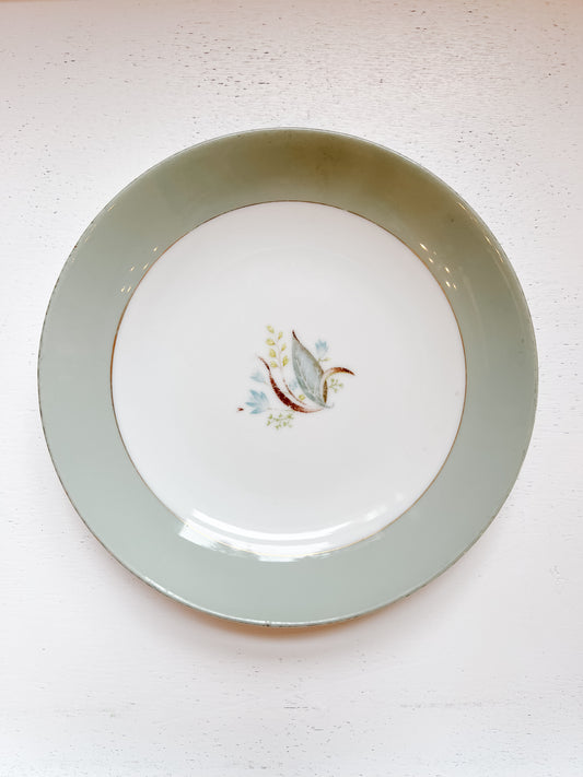 Vintage Green Bowl