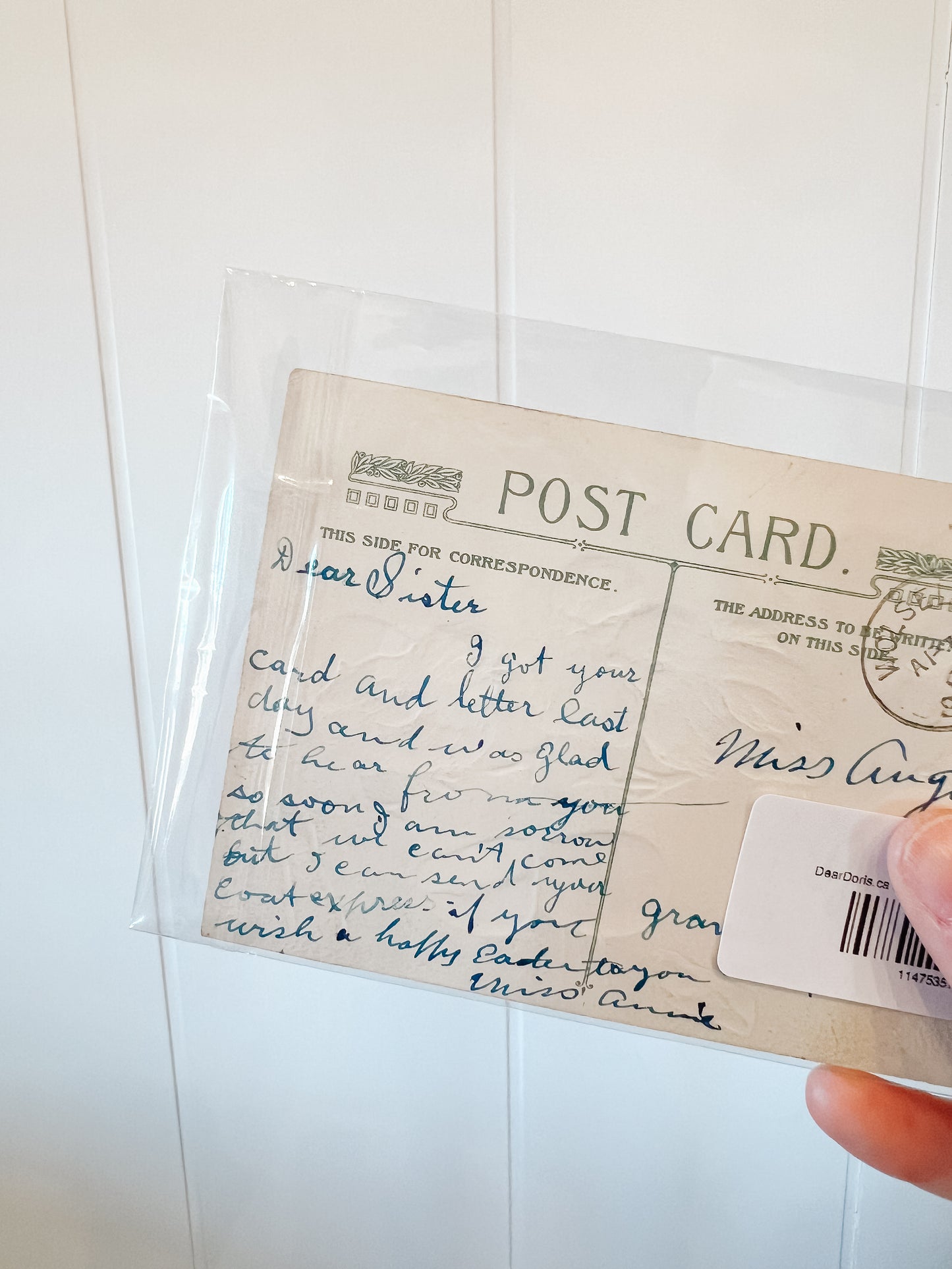 Vintage “Eastertide” Post Card