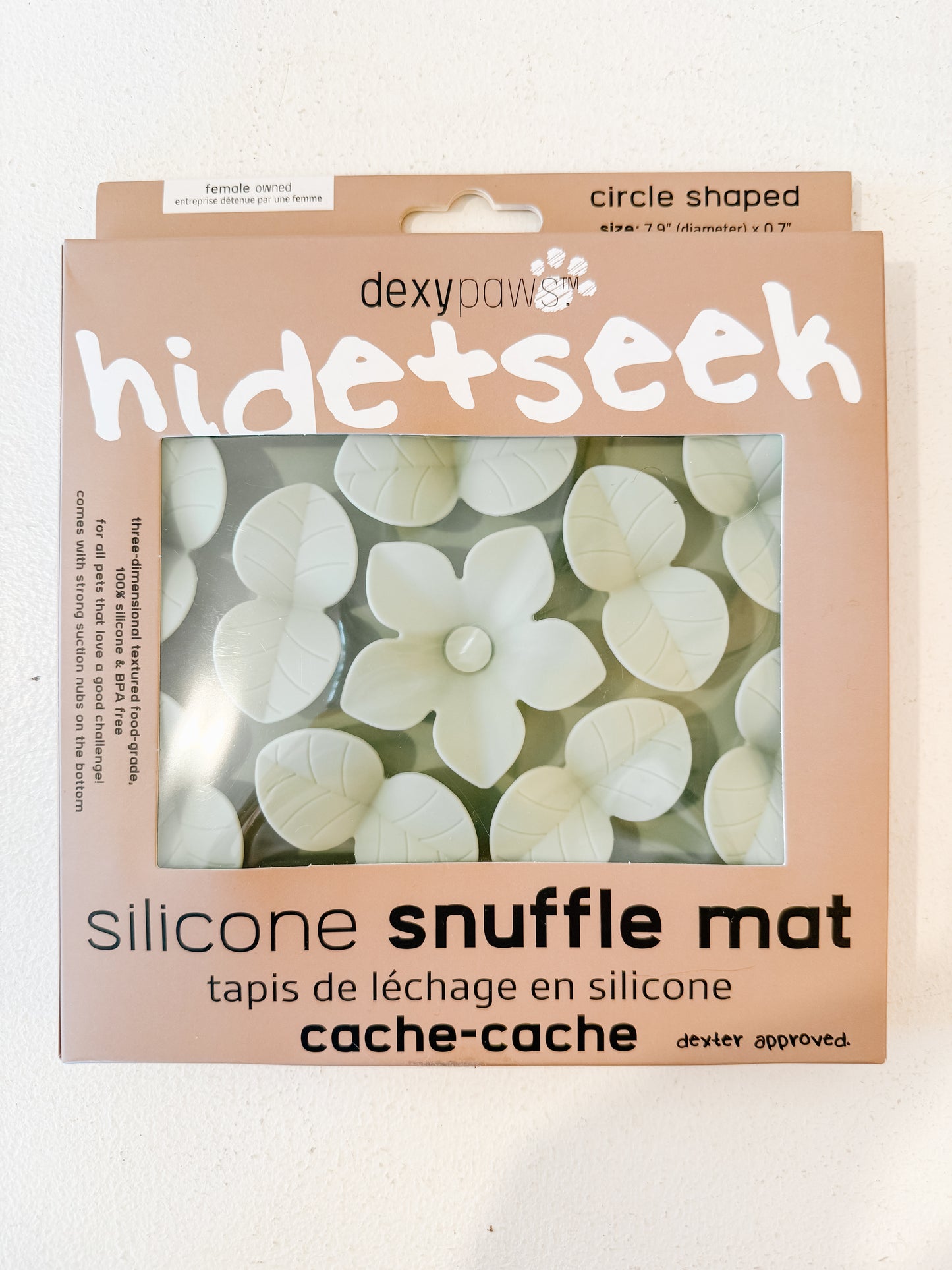 Silicone Snuffle Mat - Green Circle