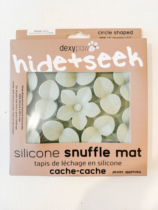 Silicone Snuffle Mat - Green Circle