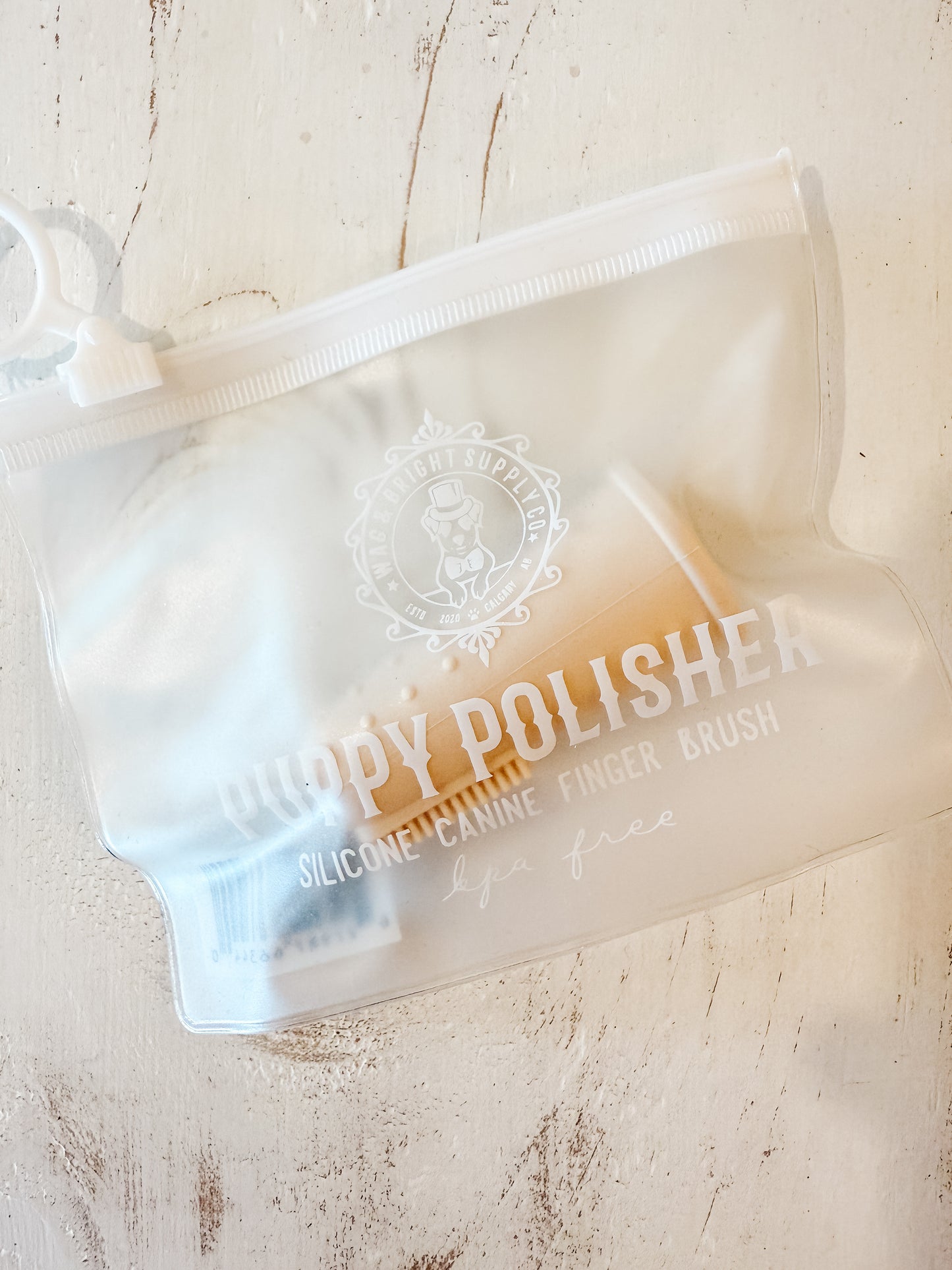 Puppy Polisher - Silicone Canine Finger Toothbrush