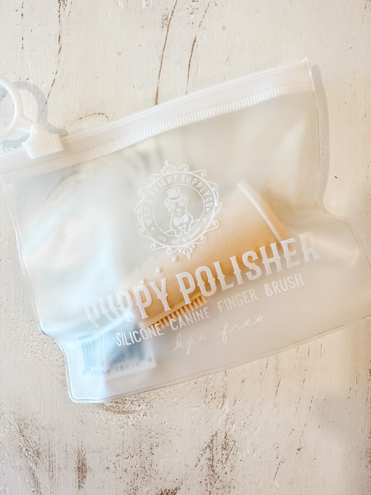 Puppy Polisher - Silicone Canine Finger Toothbrush