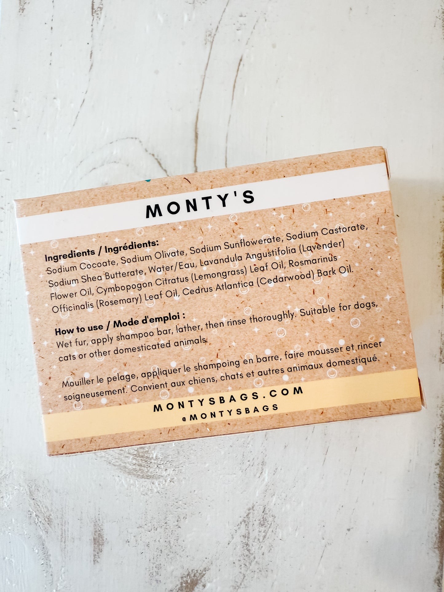 Natural Pet Shampoo Bar