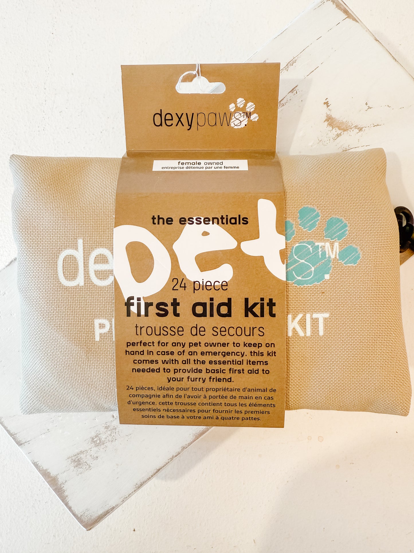 Pet First Aid Kit - 24 Pieces