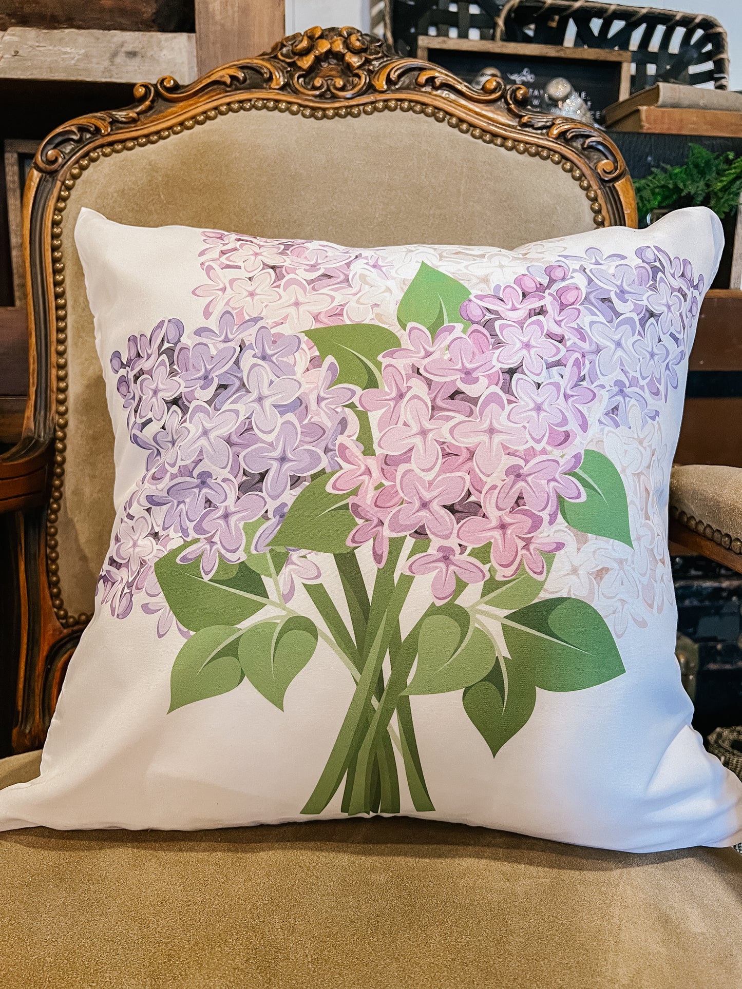 Lilac Pillow