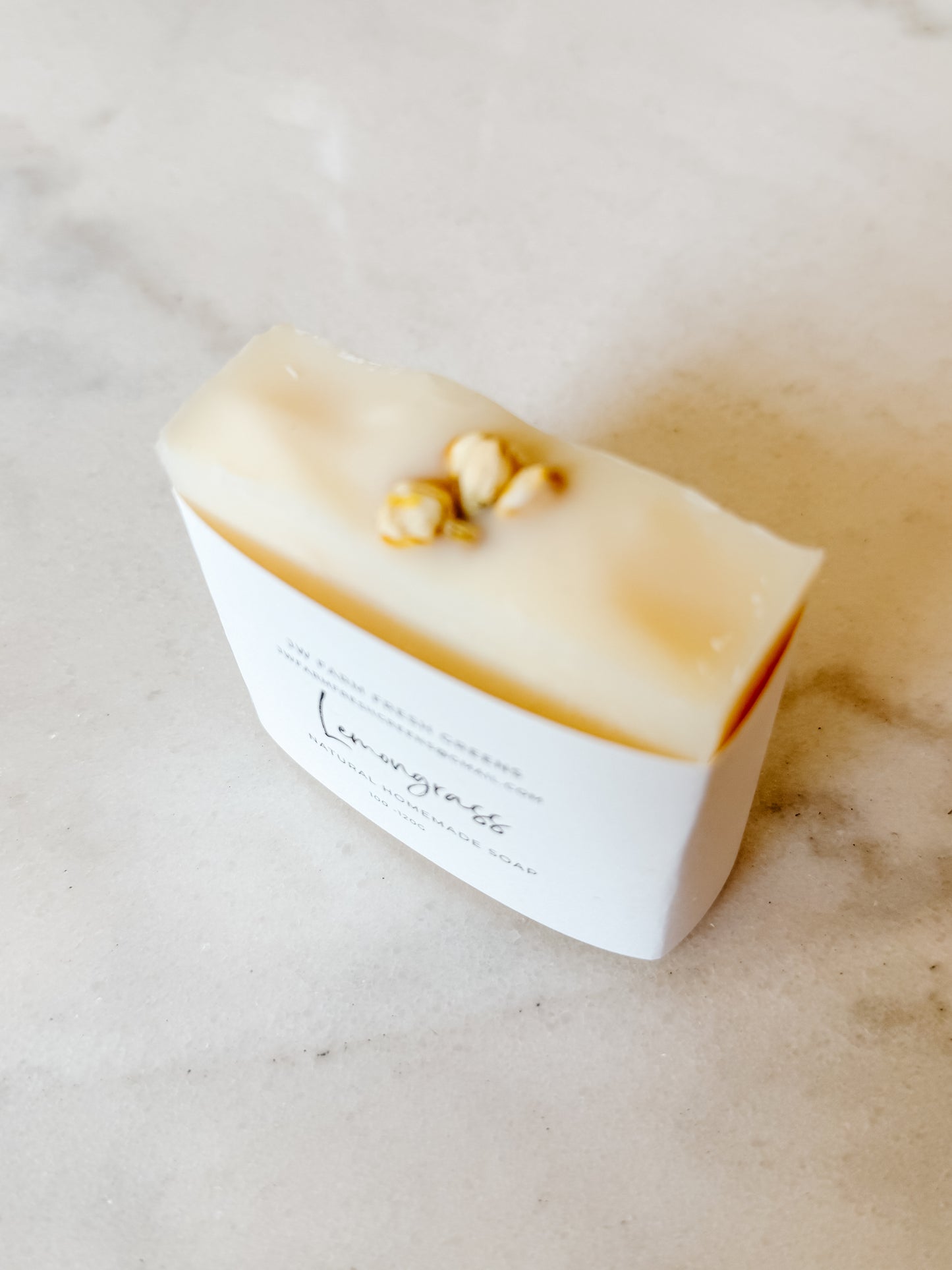 Lemongrass- Natural Homemade Soap