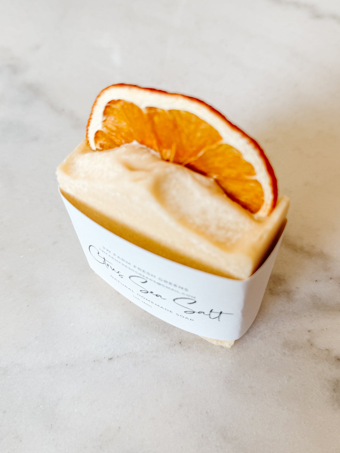 Citrus Sea Salt - Natural Homemade Soap