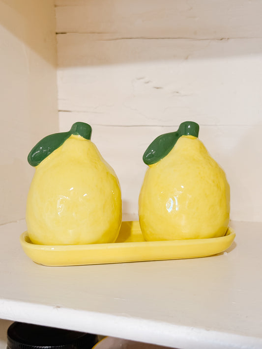 Lemon Salt & Pepper Set