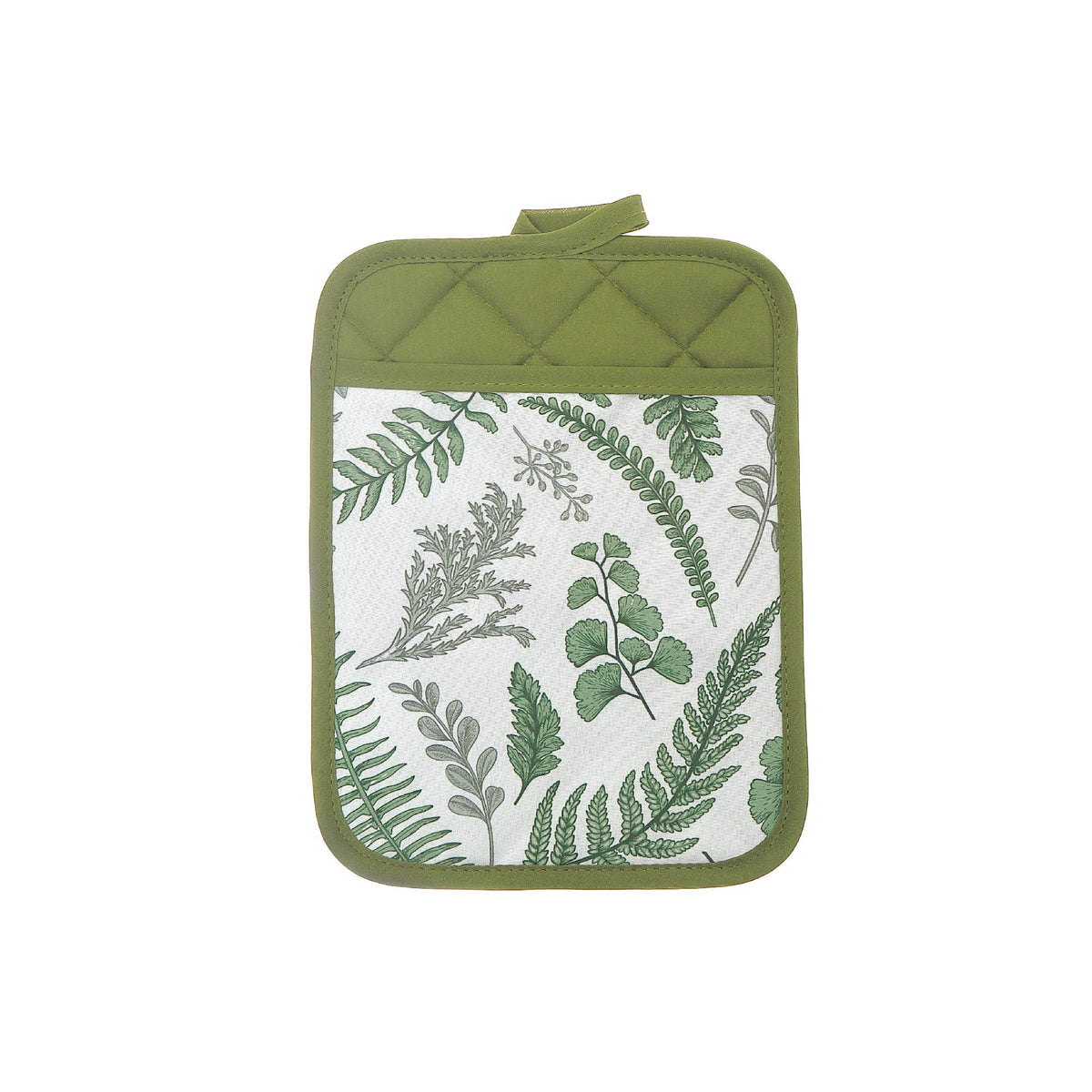 Fern Leaves Pot Holder