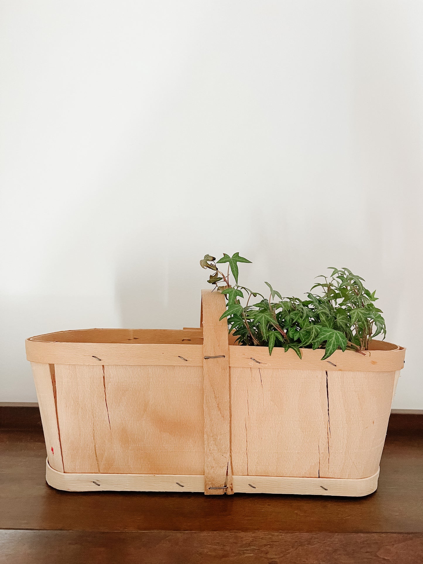 Wooden Basket - Natural