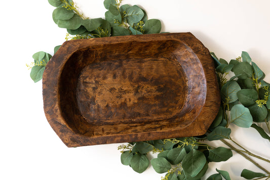 Small Dough Bowl - Brown