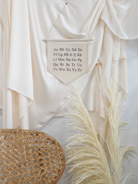 Alphabet Canvas Banner