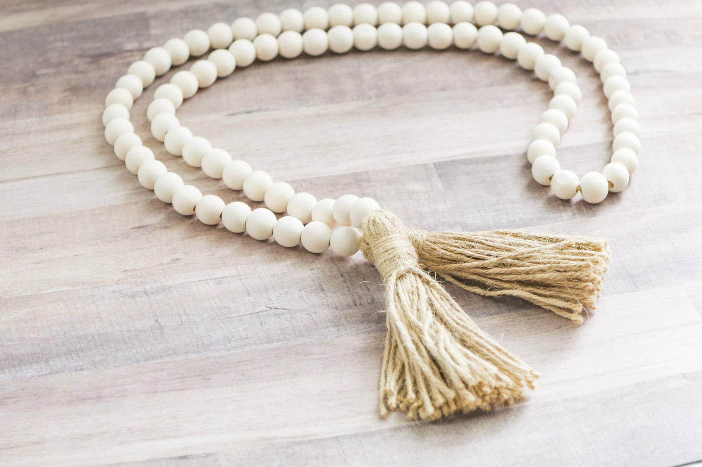 Wooden Bead Garland
