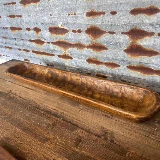 Large Dough Bowl - Brown