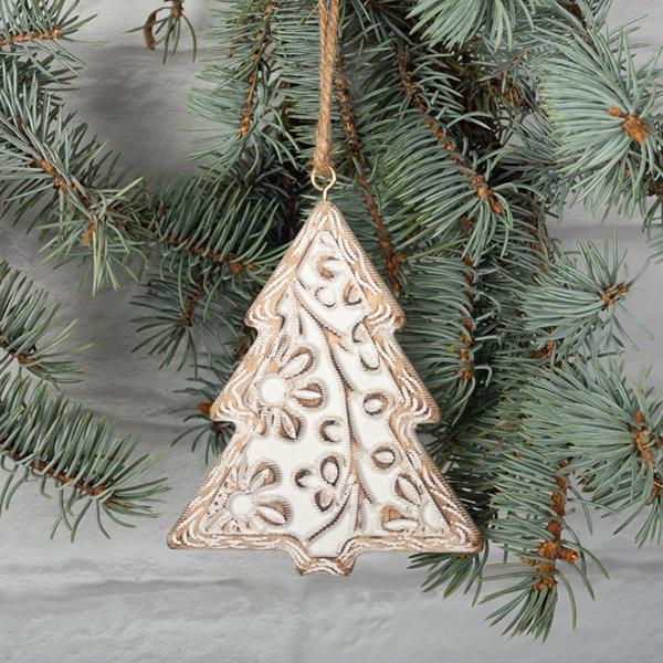 Wooden Christmas Tree Ornament
