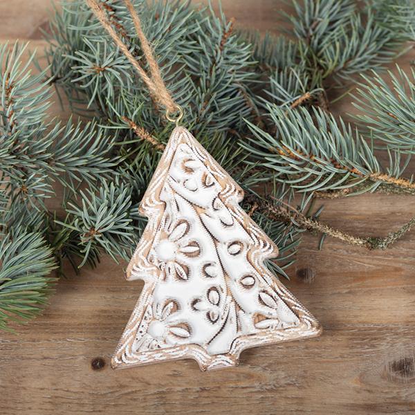 Wooden Christmas Tree Ornament
