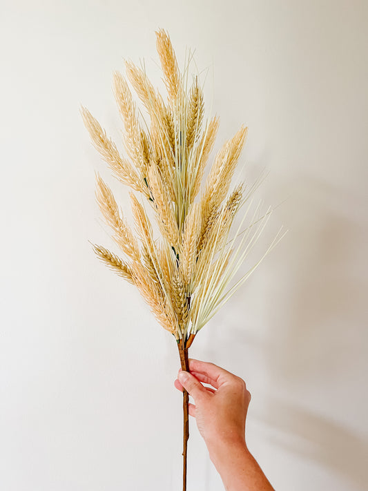 Sungold Barley Spray 28"