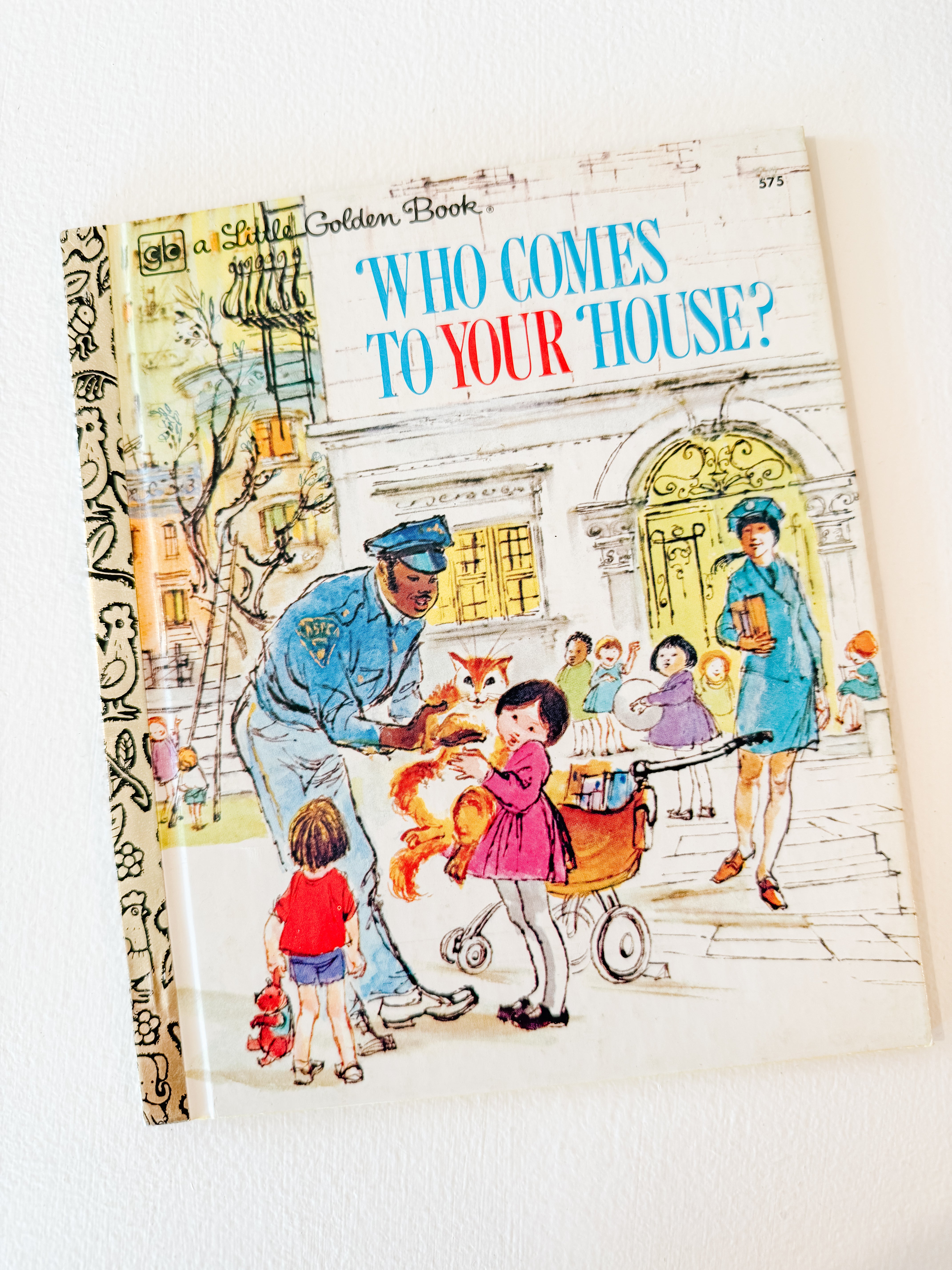 Doris Spring Little Golden Book - “Who Comes to Your House?” – Dear Doris