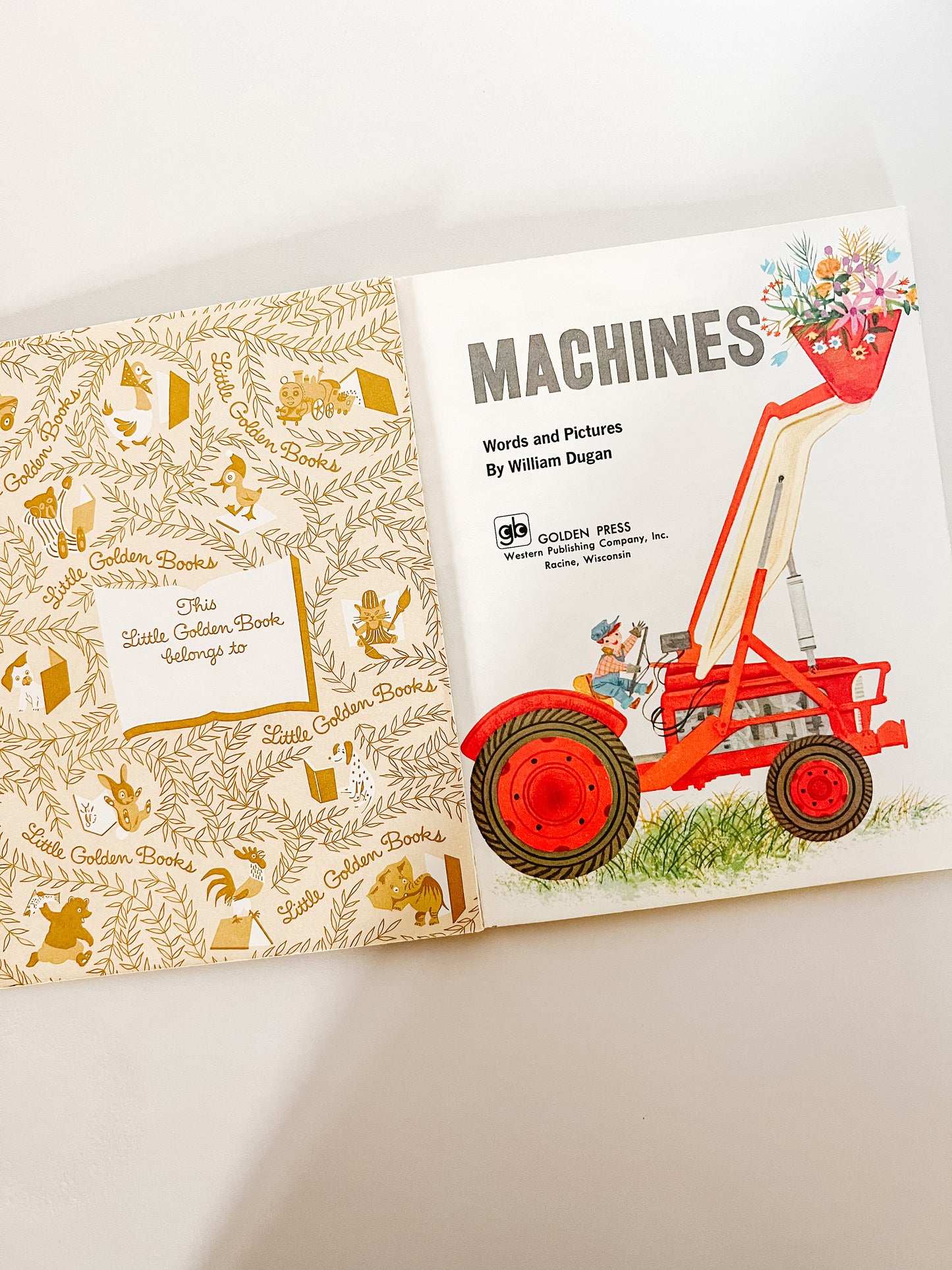 Little Golden Book “Machines”