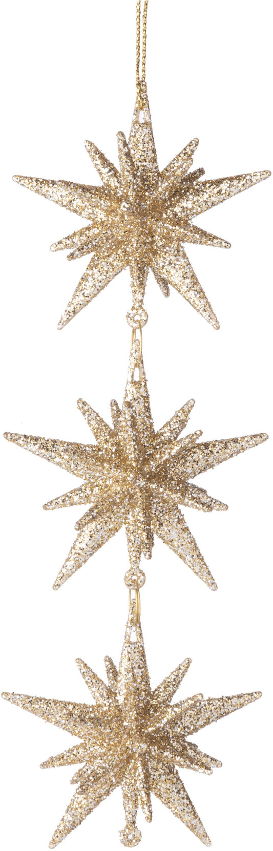 Champagne Gold Star Ornament
