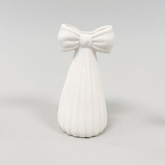 Porcelain Bow Vase - Large