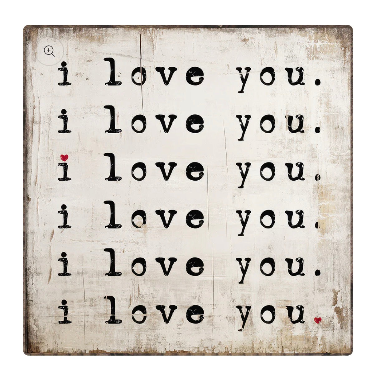 I Love You Framed Print