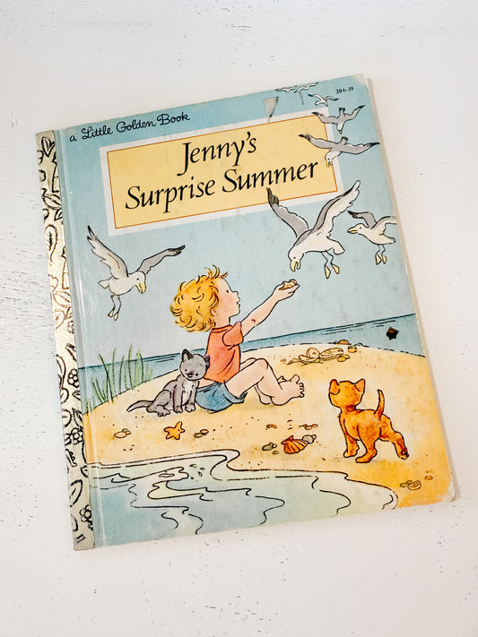 Little Golden Book - “Jenny’s Surprise Summer”