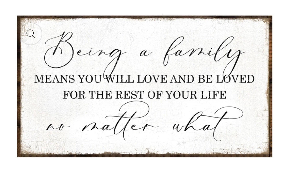 Being a Family - Framed Print