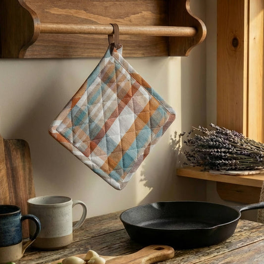 Autumn Plaid Pot Holder