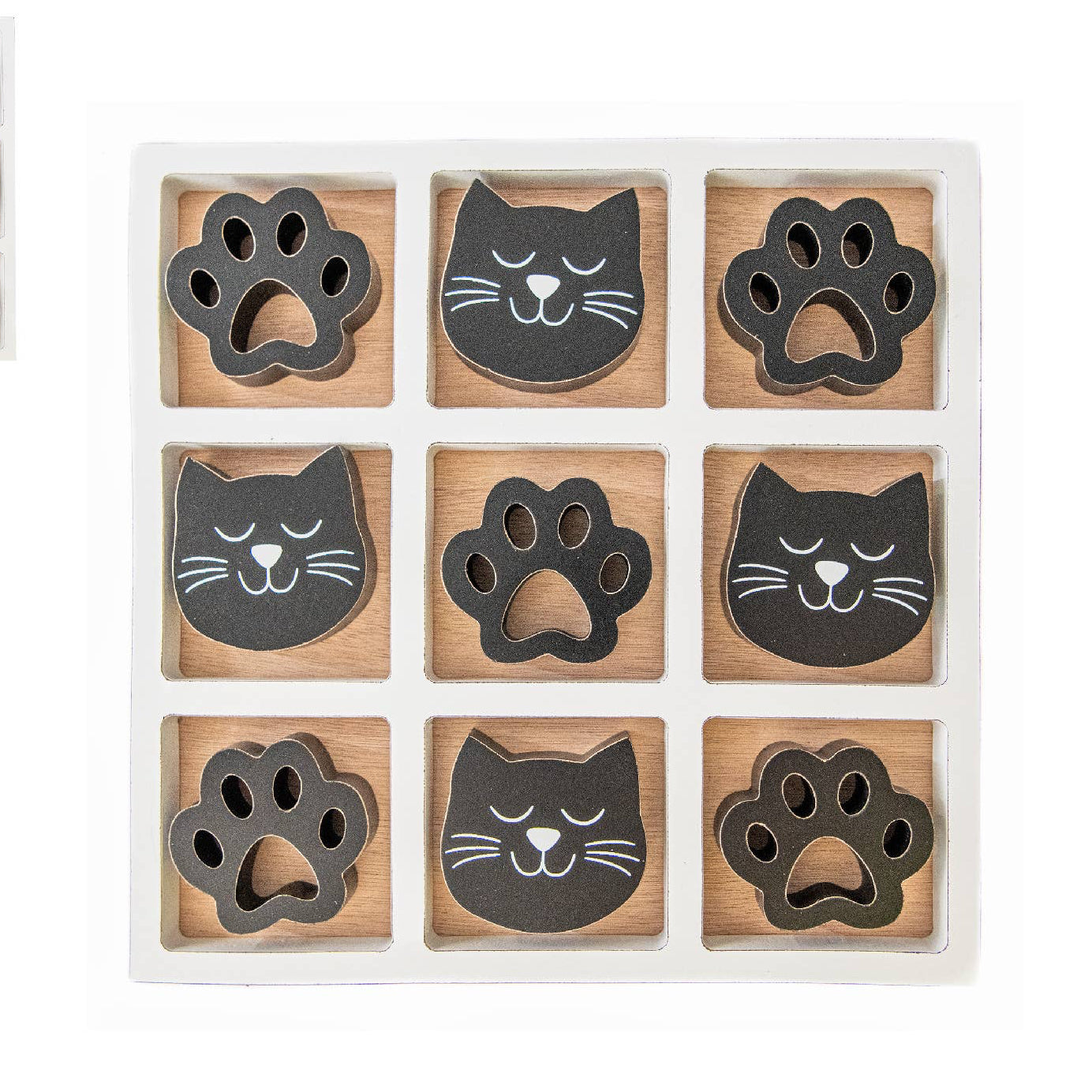 Tic Tac Toe Gameboard - Cat