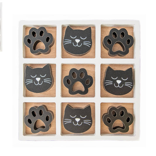 Tic Tac Toe Gameboard - Cat