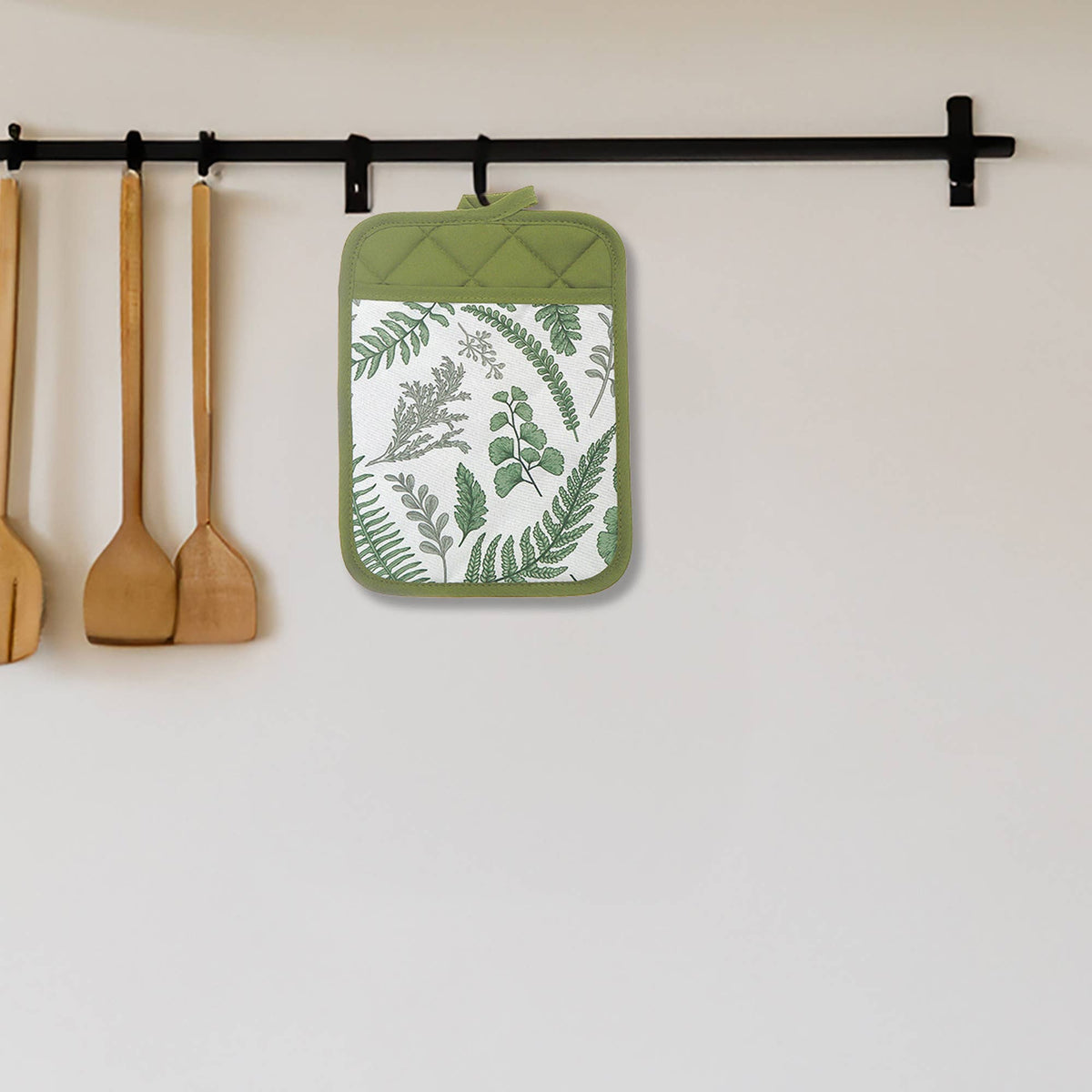Fern Leaves Pot Holder