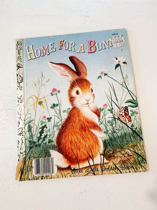 Little Golden Book -  “Home for a Bunny”