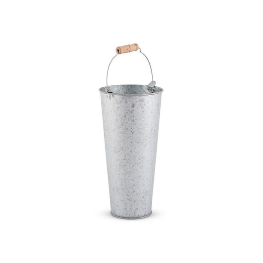 Galvanized Flower Bucket - Small