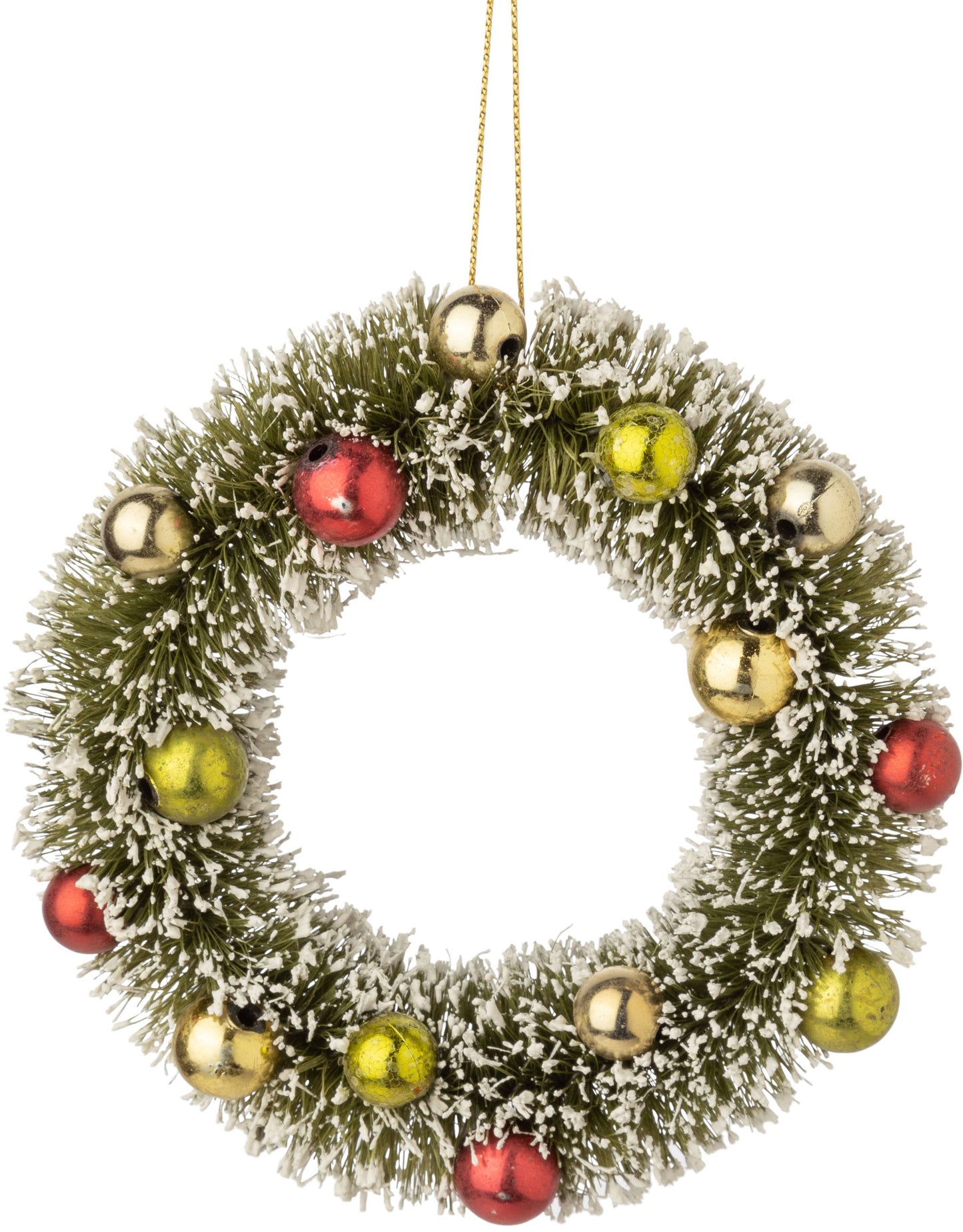 Vintage Style Wreath Ornament4.5”