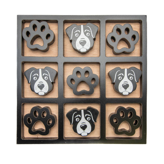 Dog Tic Tac Toe Gameboard