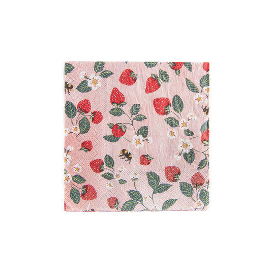 Strawberry Patch Napkins - 20 pk