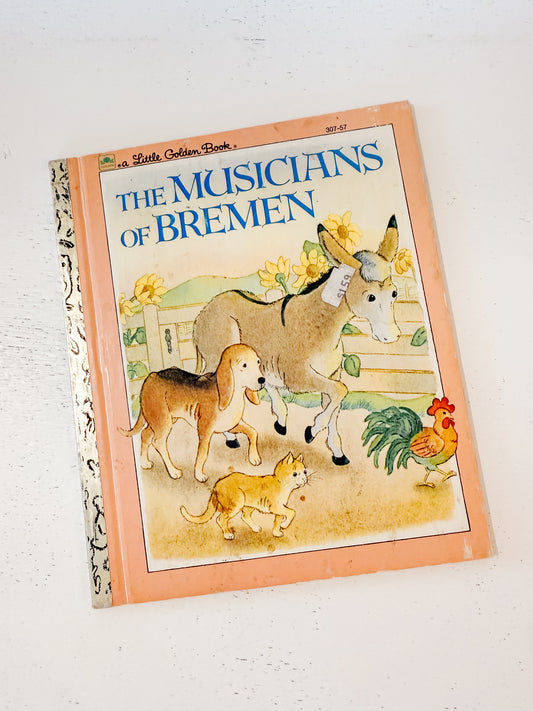Little Golden Book - The Musicians of Bremen”