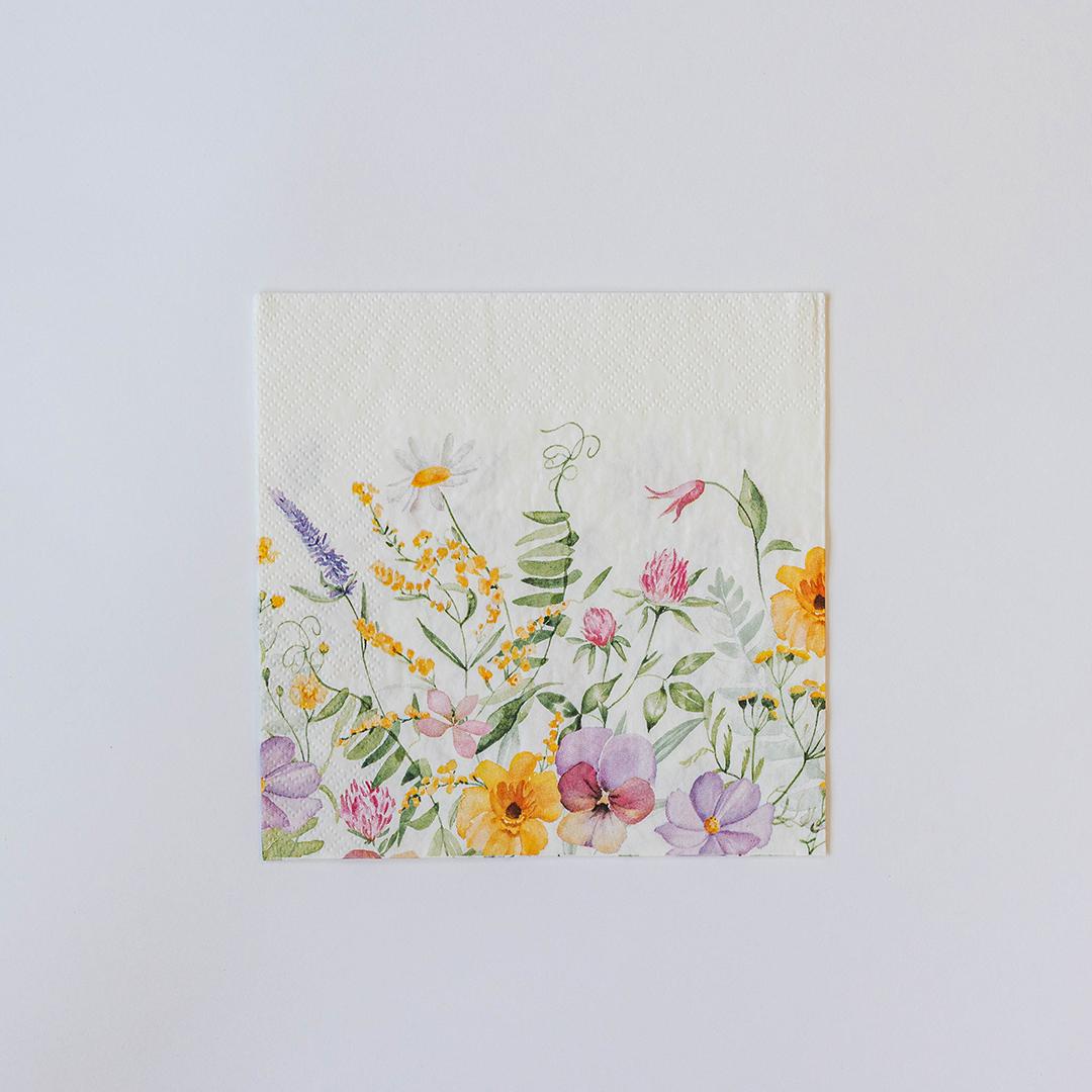 Wildflower Napkins - Pack of 20
