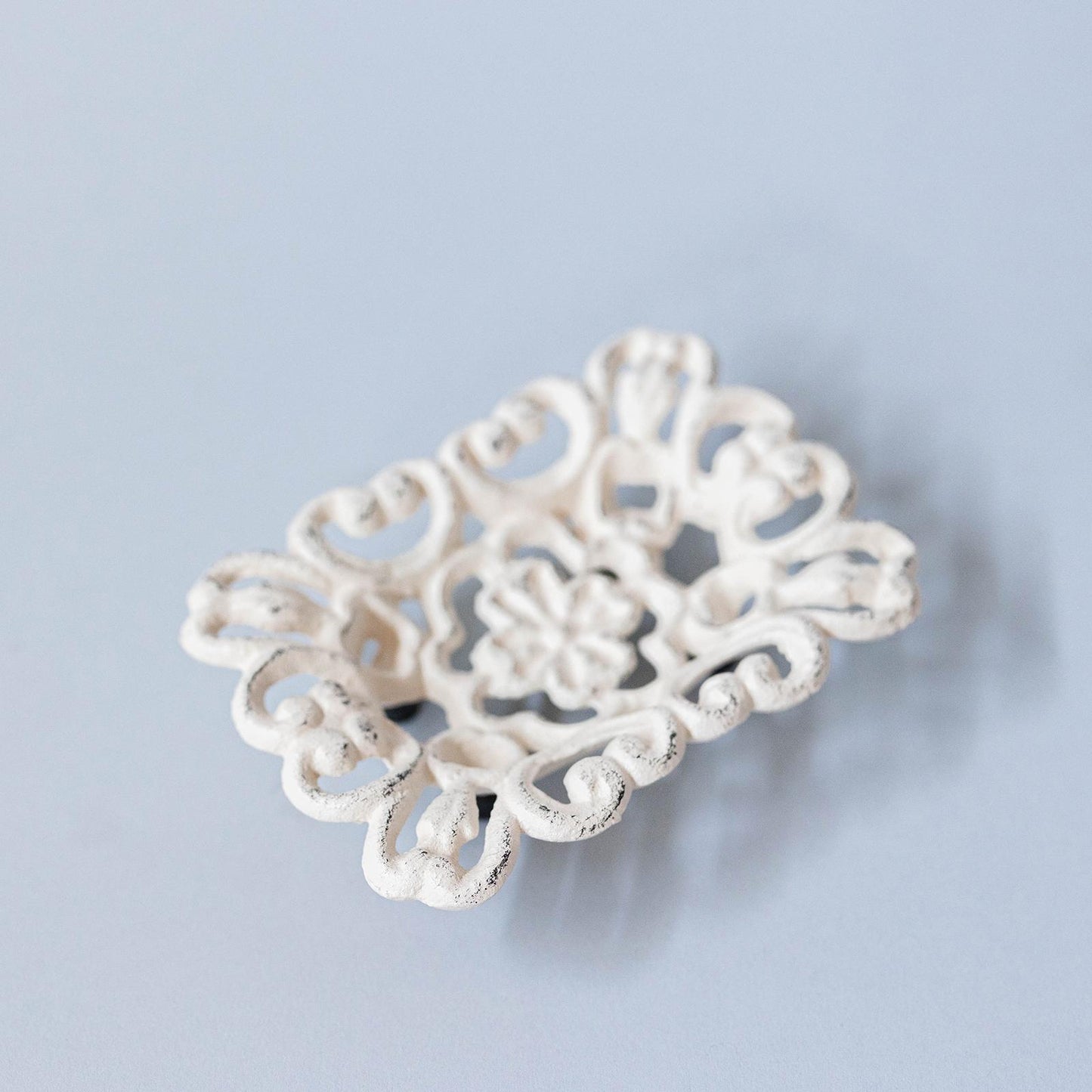 Cast Iron Soap Dish - Ivory