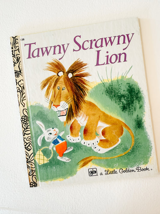 Little Golden Book - “Tawny Scrawny Lion”