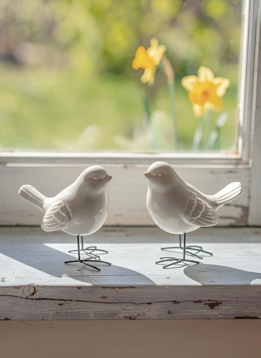 Porcelain Birds - Small - Set of 2