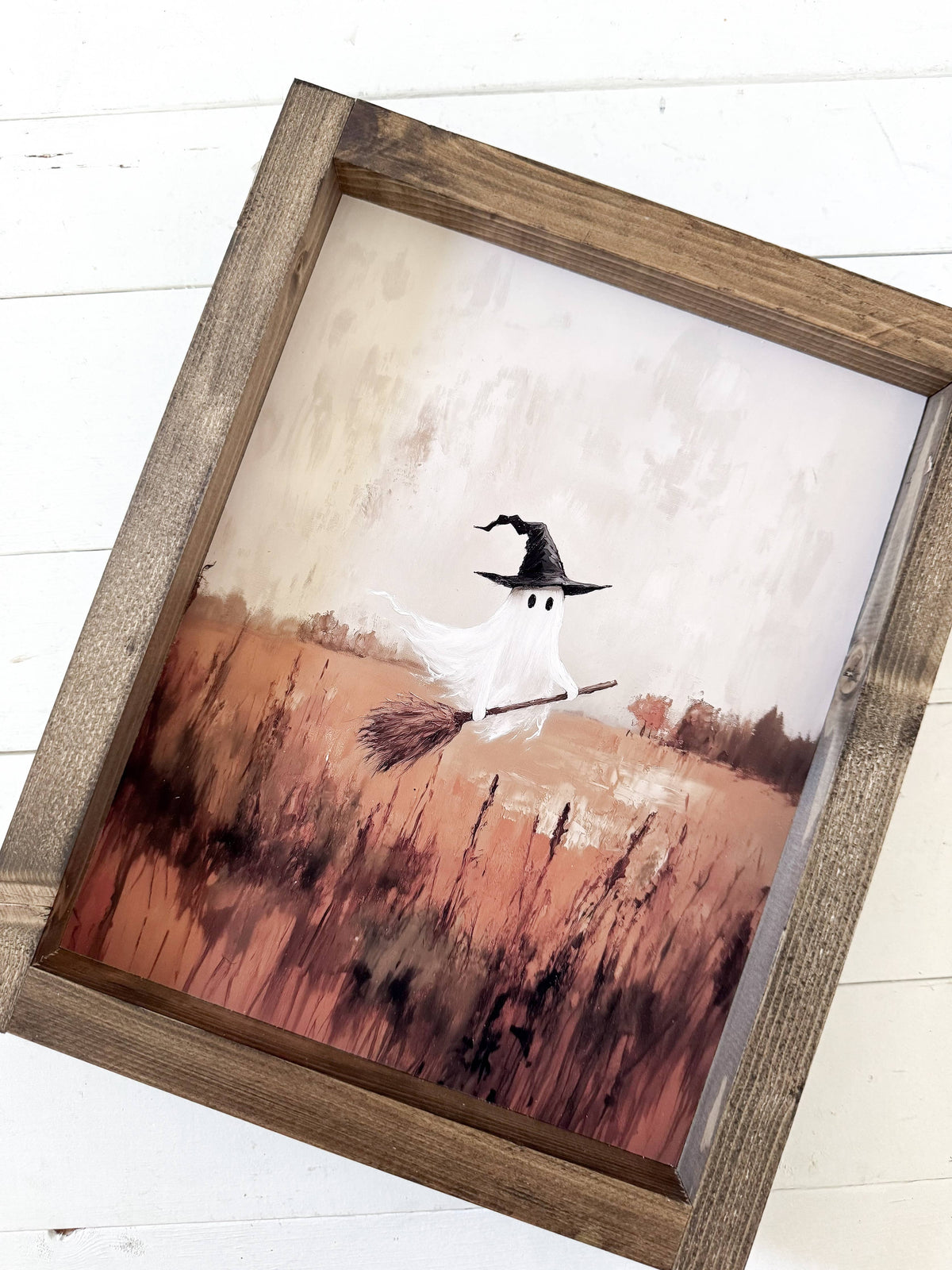 Witch Ghost Framed Print