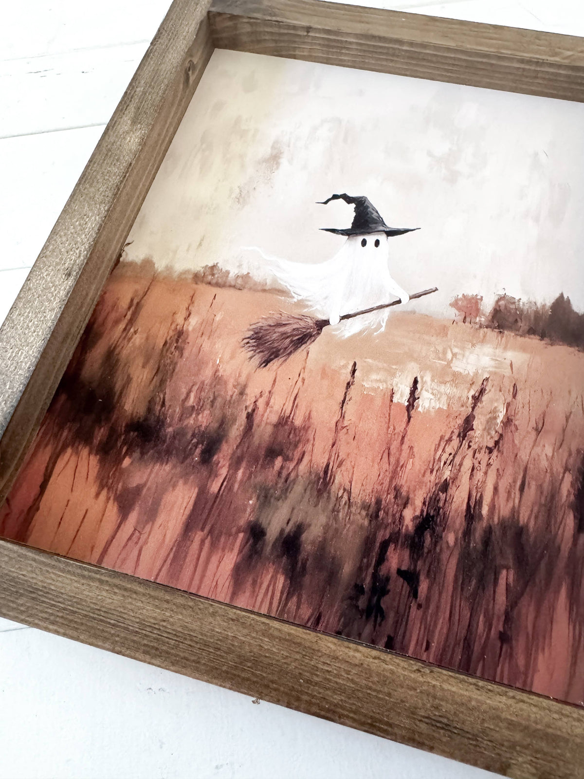 Witch Ghost Framed Print