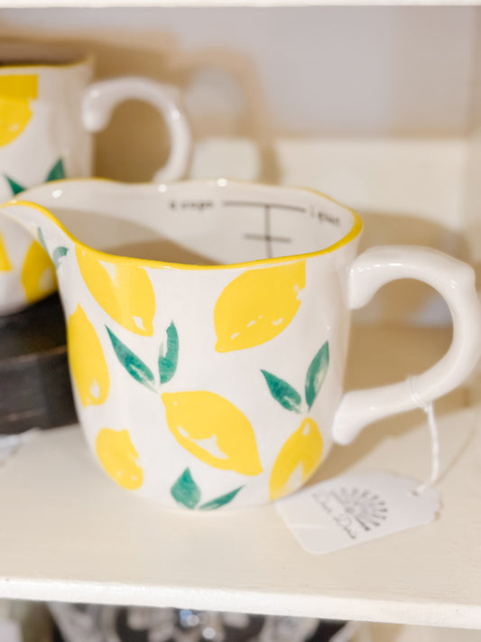 Lemon Measuring Cup