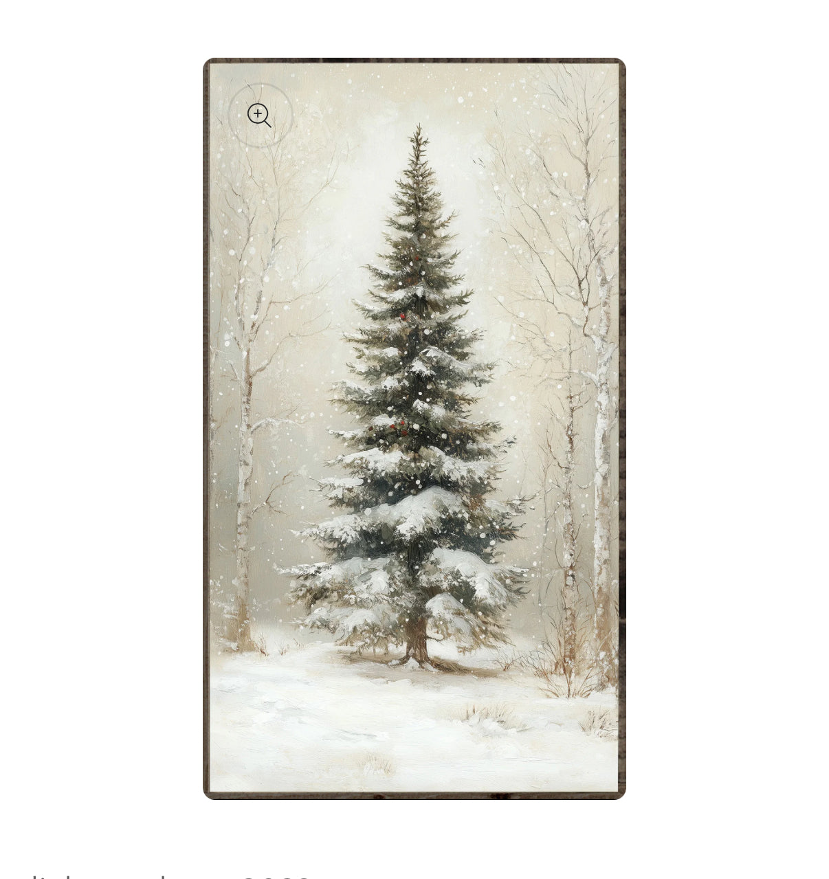 Pine Tree Framed Print